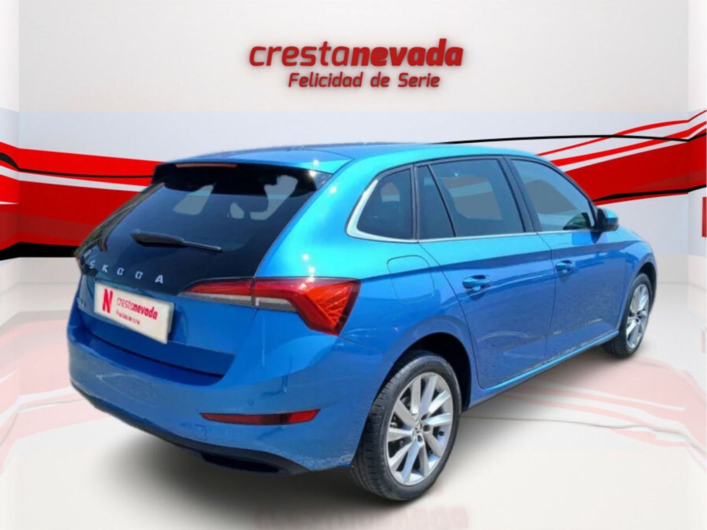 Skoda Scala 1.0 TSI Style DSG 81 kW (110 CV) Azul Compact