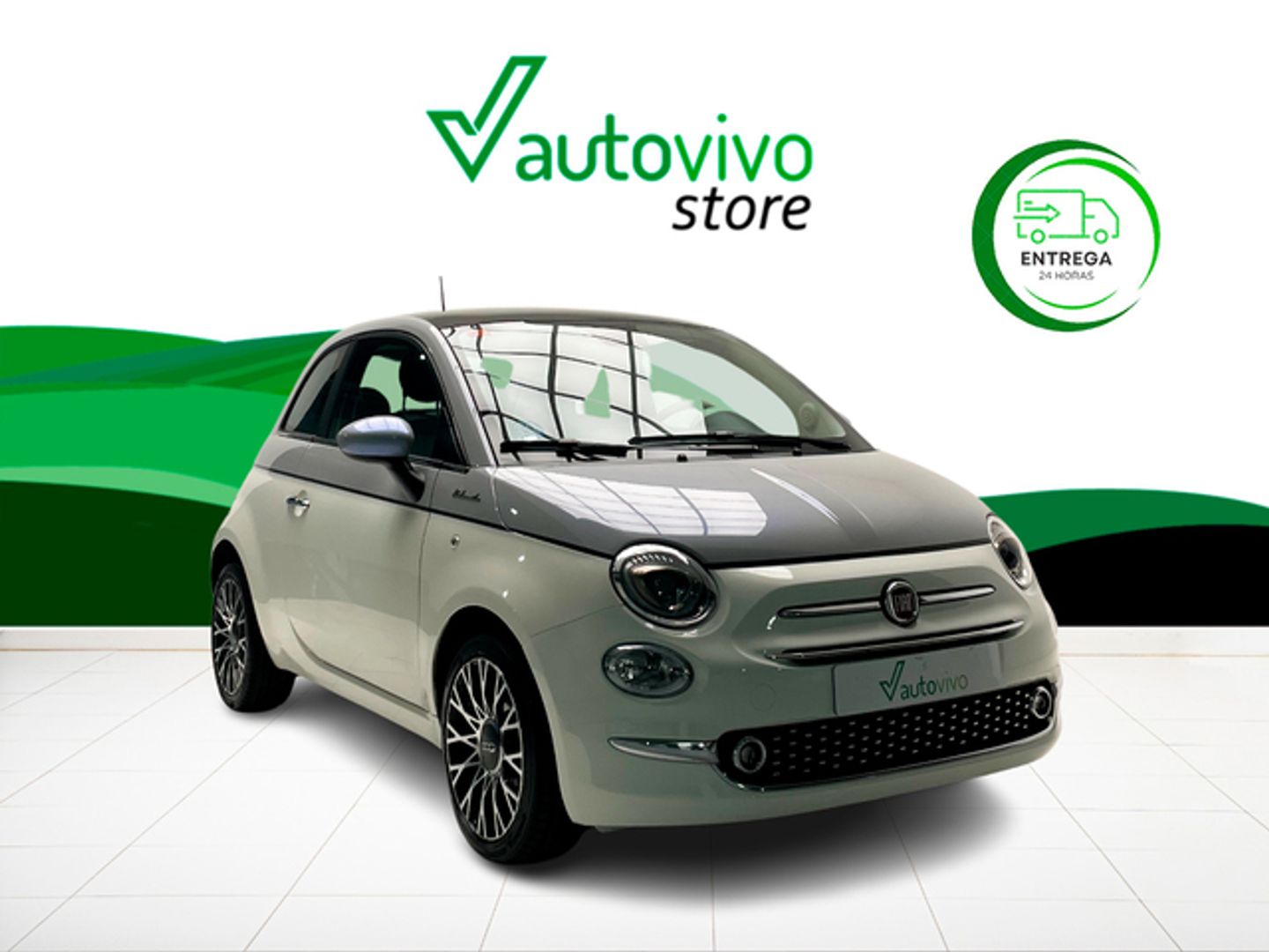Fiat 500 1.0 Hybrid Dolcevita 51 kW (70 CV) Blanco Compact