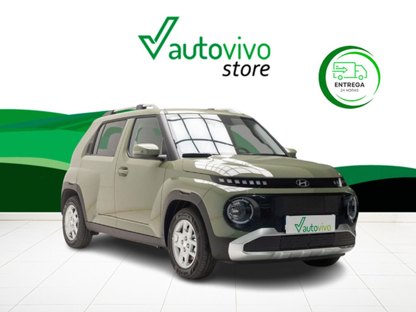 Hyundai Inster 49KWH Maxx 85 kW (116 CV) Verde SUV