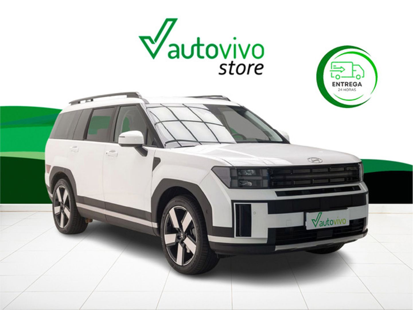 Hyundai Santa Fe 1.6 TGDi HEV Tecno 4x4 Auto 158 kW (215 CV) Blanco All Terrain / Pick-up