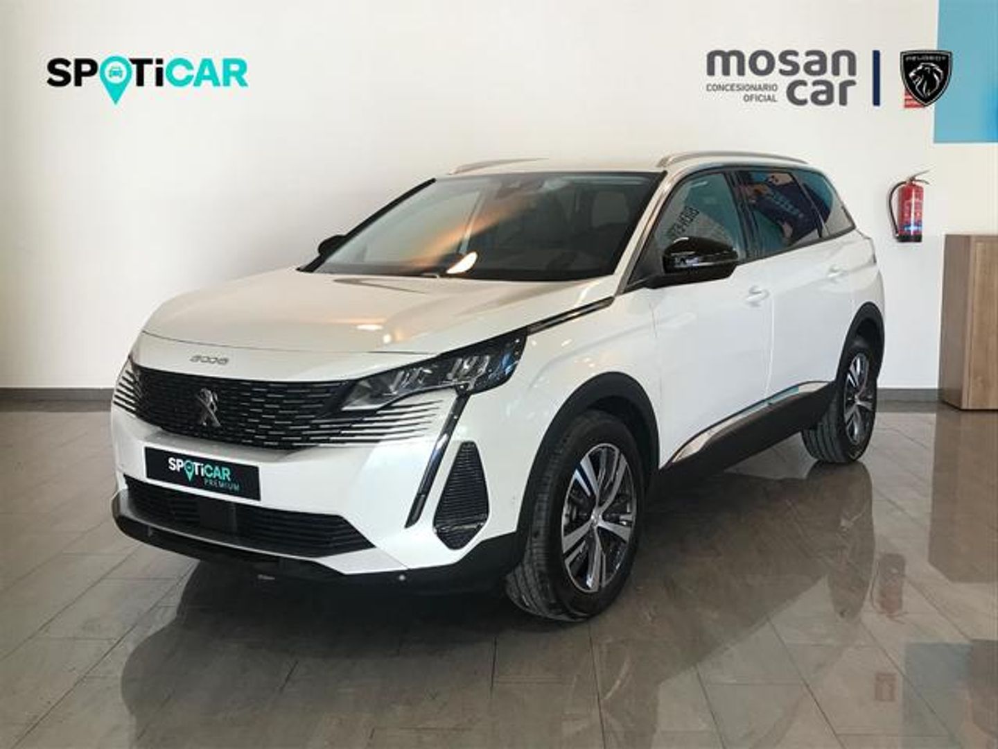 Peugeot 5008 Hybrid 1.2 Allure Pack eDCS6 100 kW (136 CV) Blanco SUV