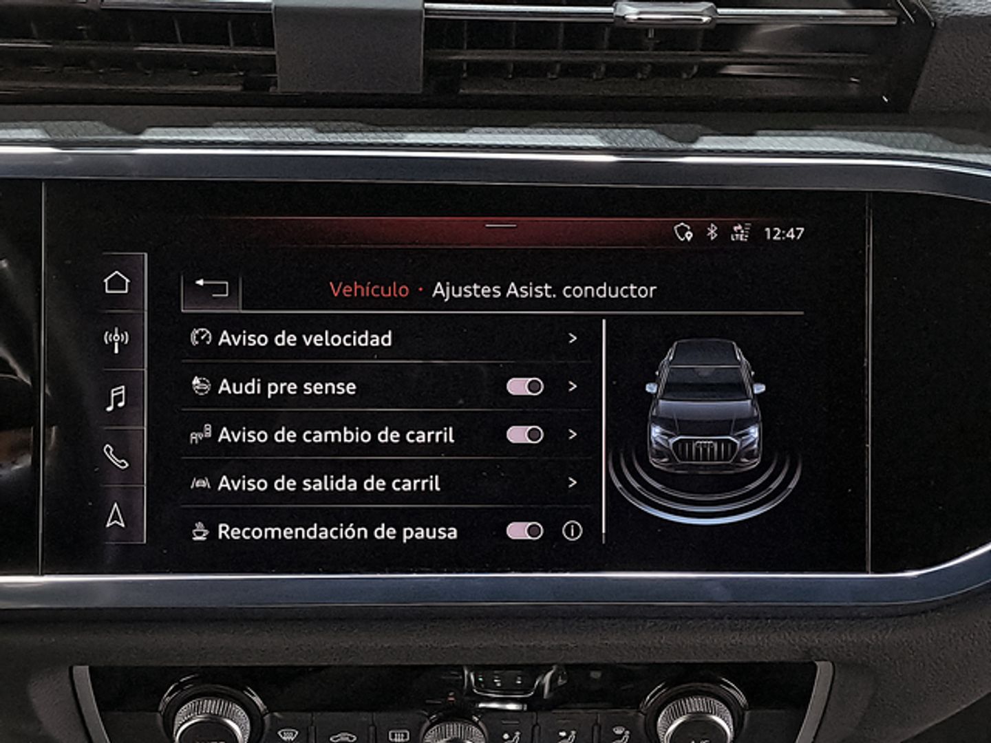 Audi Q3 Black line 45 TFSI quattro 169 kW (230 CV) S tronic