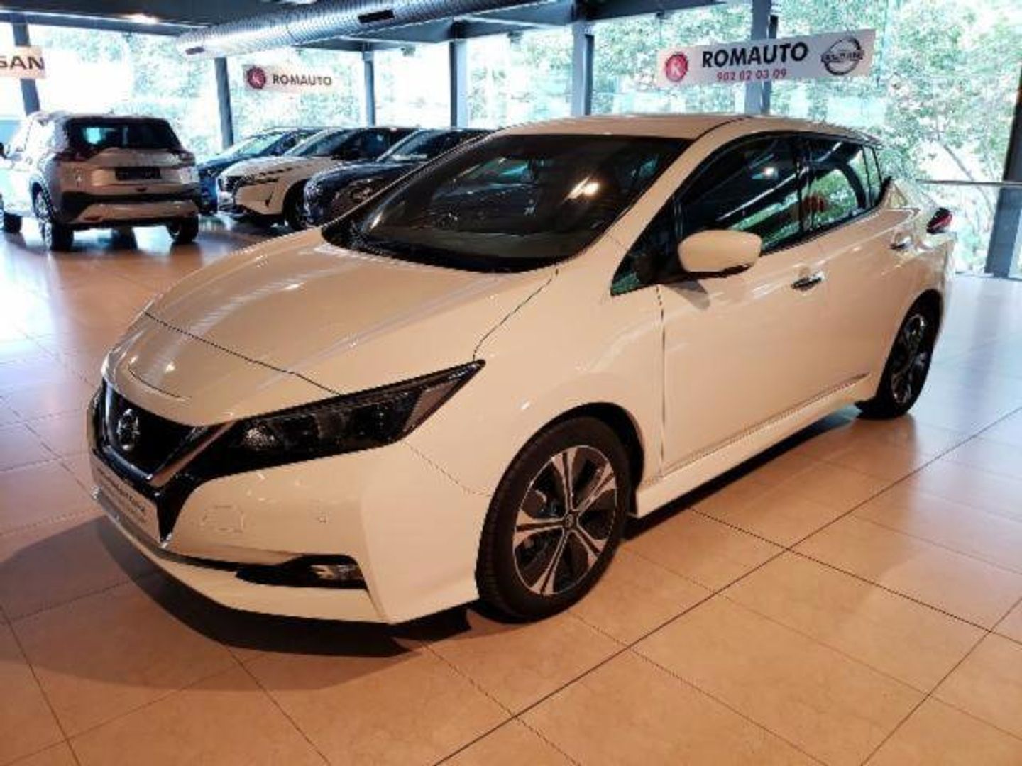Nissan Leaf 40kWh N-Connecta 110 kW (150 CV) Blanco Compact