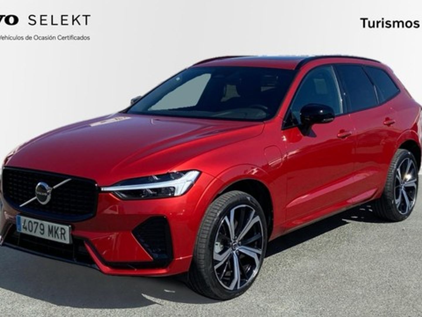 Volvo XC60 T6 Recharge Plus Dark AWD Auto 257 kW (350 CV) Rojo All Terrain / Pick-up