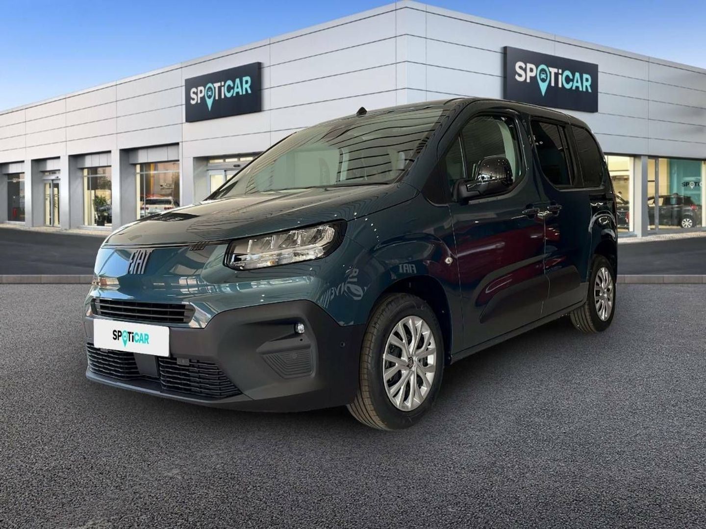 Fiat Dobló Combi 1.5 Diesel Talla M 75 kW (102 CV) Azul Industrial