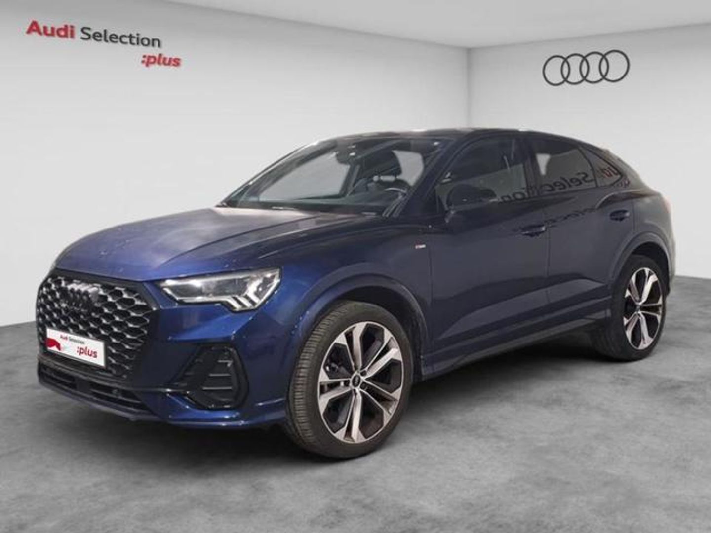 Audi Q3 Sportback Black line 35 TFSI 110 kW (150 CV) S tronic Azul SUV