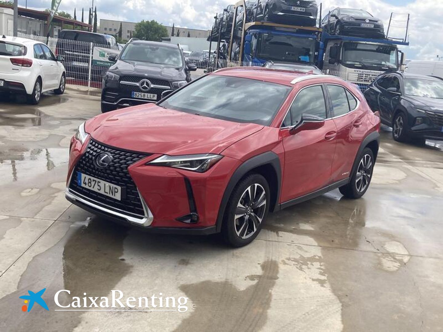 Lexus UX UX 250h Luxury 135 kW (184 CV) Rojo SUV