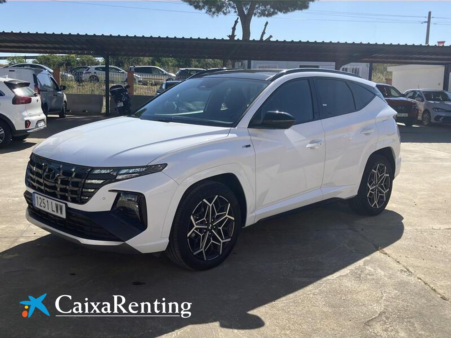 Hyundai Tucson 1.6 TGDI HEV N-Line Sky AT 169 kW (230 CV) Blanco SUV