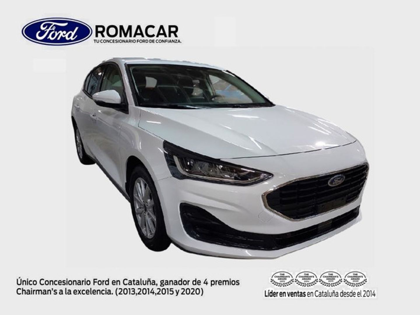 Ford Focus SportBreak 1.5 Ecoblue Trend+ Auto 88 kW (120 CV) Blanco Familiar