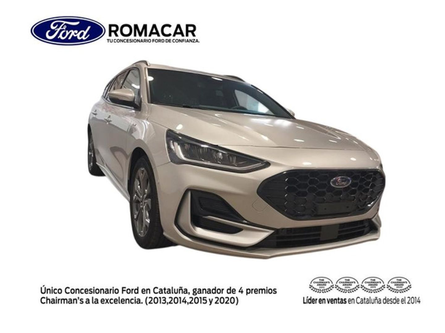 Ford Focus SportBreak 1.0 Ecoboost MHEV ST-Line 92 kW (125 CV) Gris Familiar