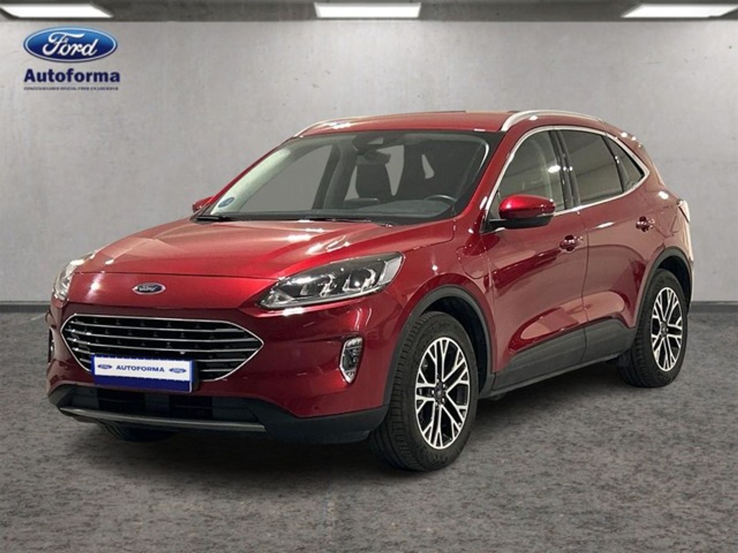 Ford Kuga 2.5 Duratec FHEV Titanium Auto 140 kW (190 CV) Rojo 