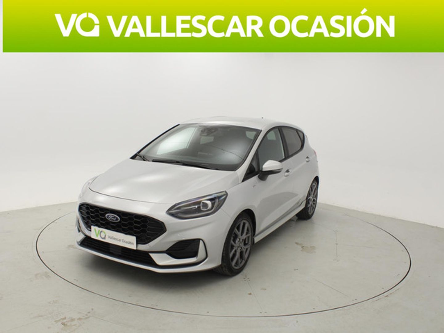 Ford Fiesta 1.0 EcoBoost MHEV ST-Line 92 kW (125 CV) Gris Plata Sedan