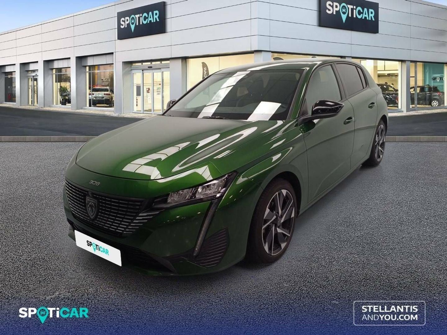 Peugeot 308 PureTech 130 S&S Allure Pack 96 kW (130 CV) Verde Compact