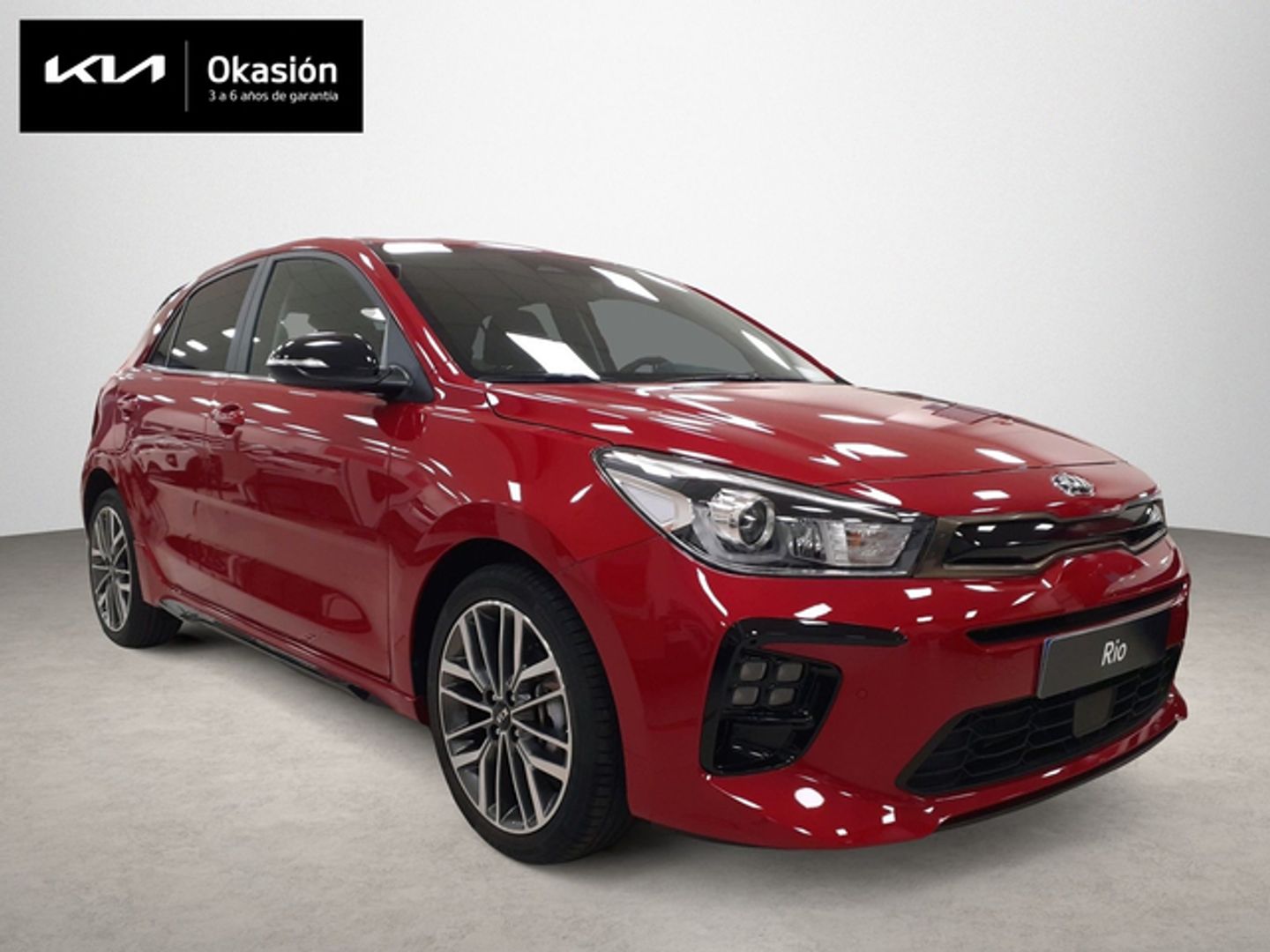 Kia Rio 1.0 T-GDi MHEV iMT GT Line 74 kW (100 CV) Rojo Compact
