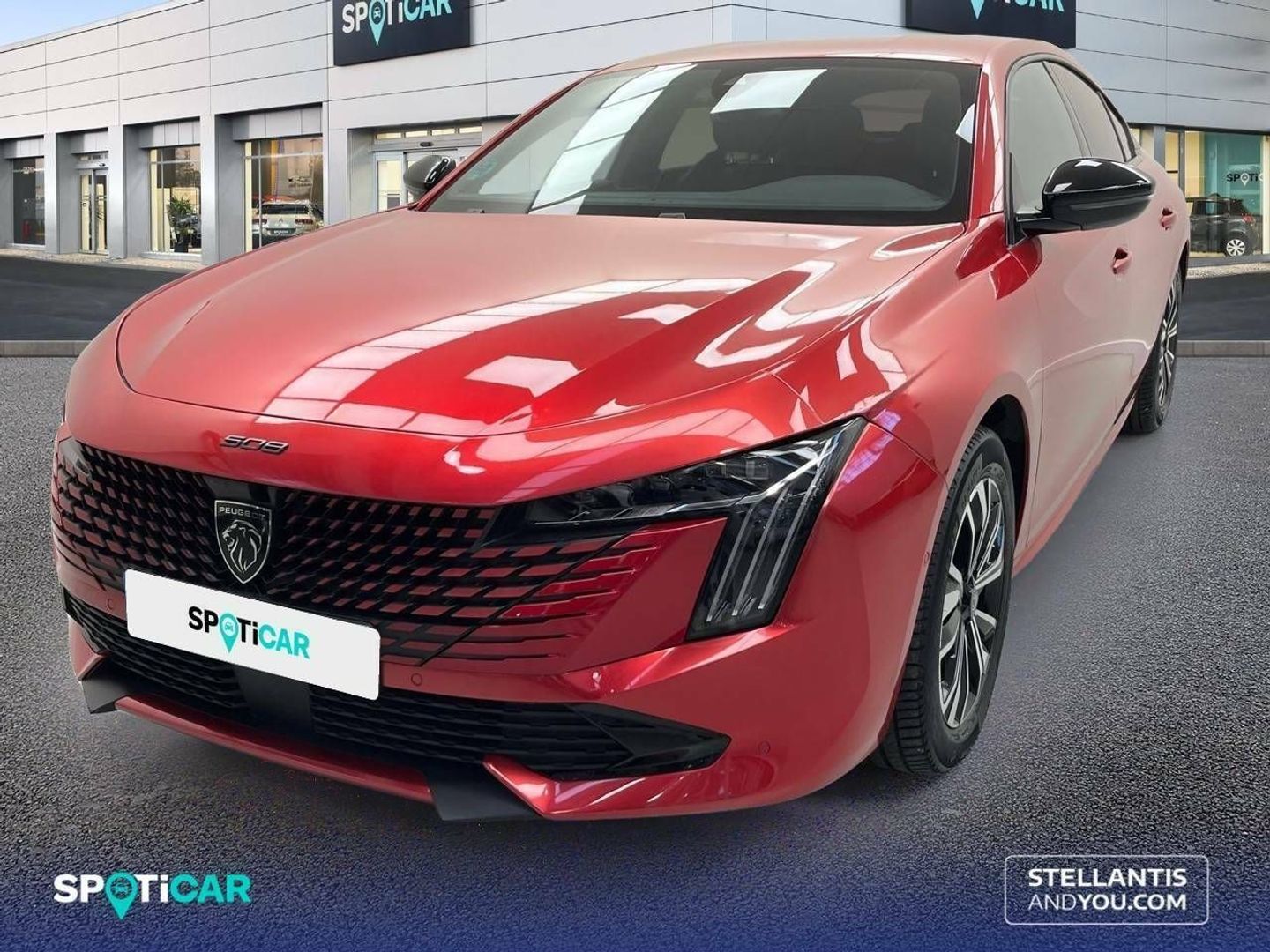 Peugeot 508 BlueHDi 130 S&S Allure EAT8 96 kW (130 CV) Rojo Sedan
