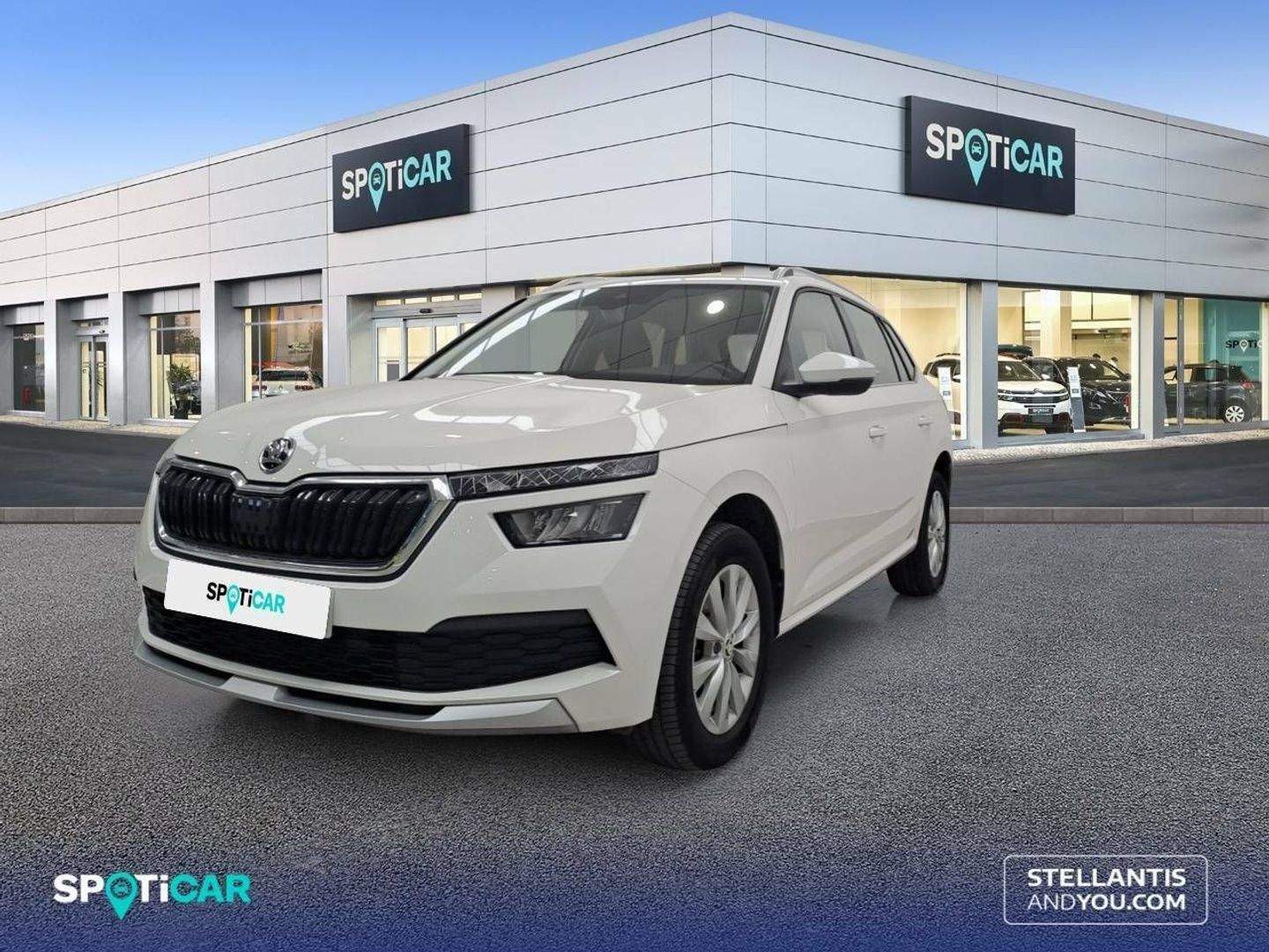 Skoda Kamiq 1.0 TSI Ambition DSG 81 kW (110 CV) Blanco SUV