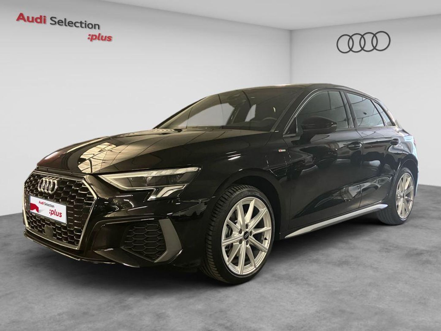 Audi A3 Sportback TFSIe S line 40 TFSI e 150 kW (204 CV) S tronic Negro Compact
