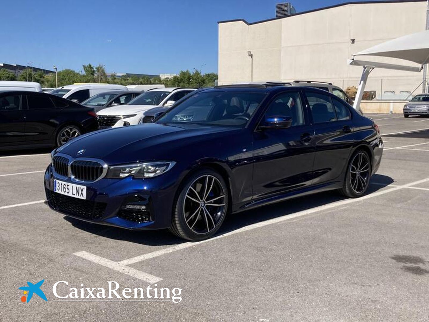 BMW Serie 3 320i 135 kW (184 CV) Azul Sedan