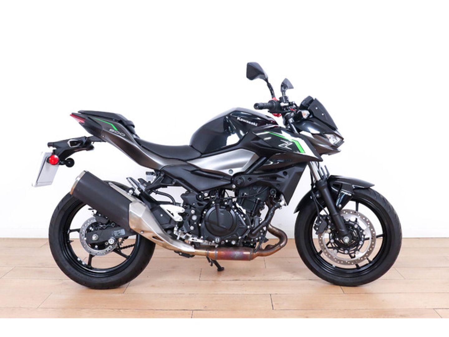 Kawasaki Z500 Negro Motorcycle