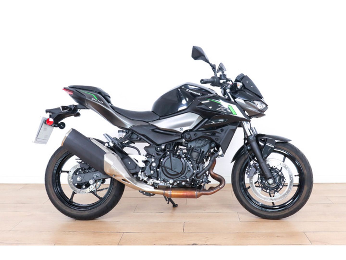 Kawasaki Z500 Negro Motorcycle