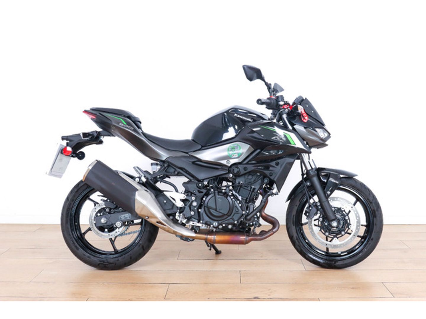 Kawasaki Z500 Negro Motorcycle