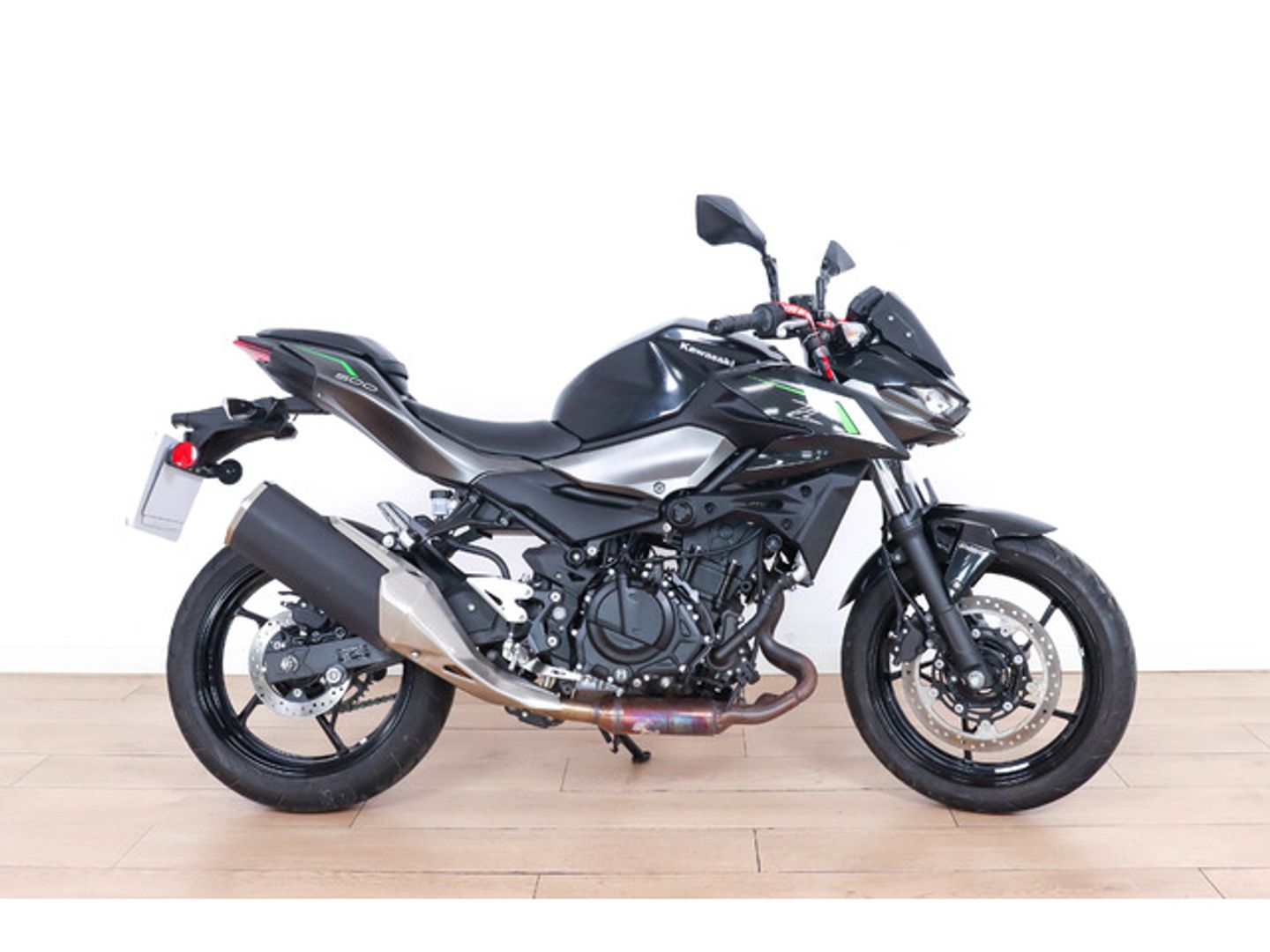 Kawasaki Z500 Negro Motorcycle