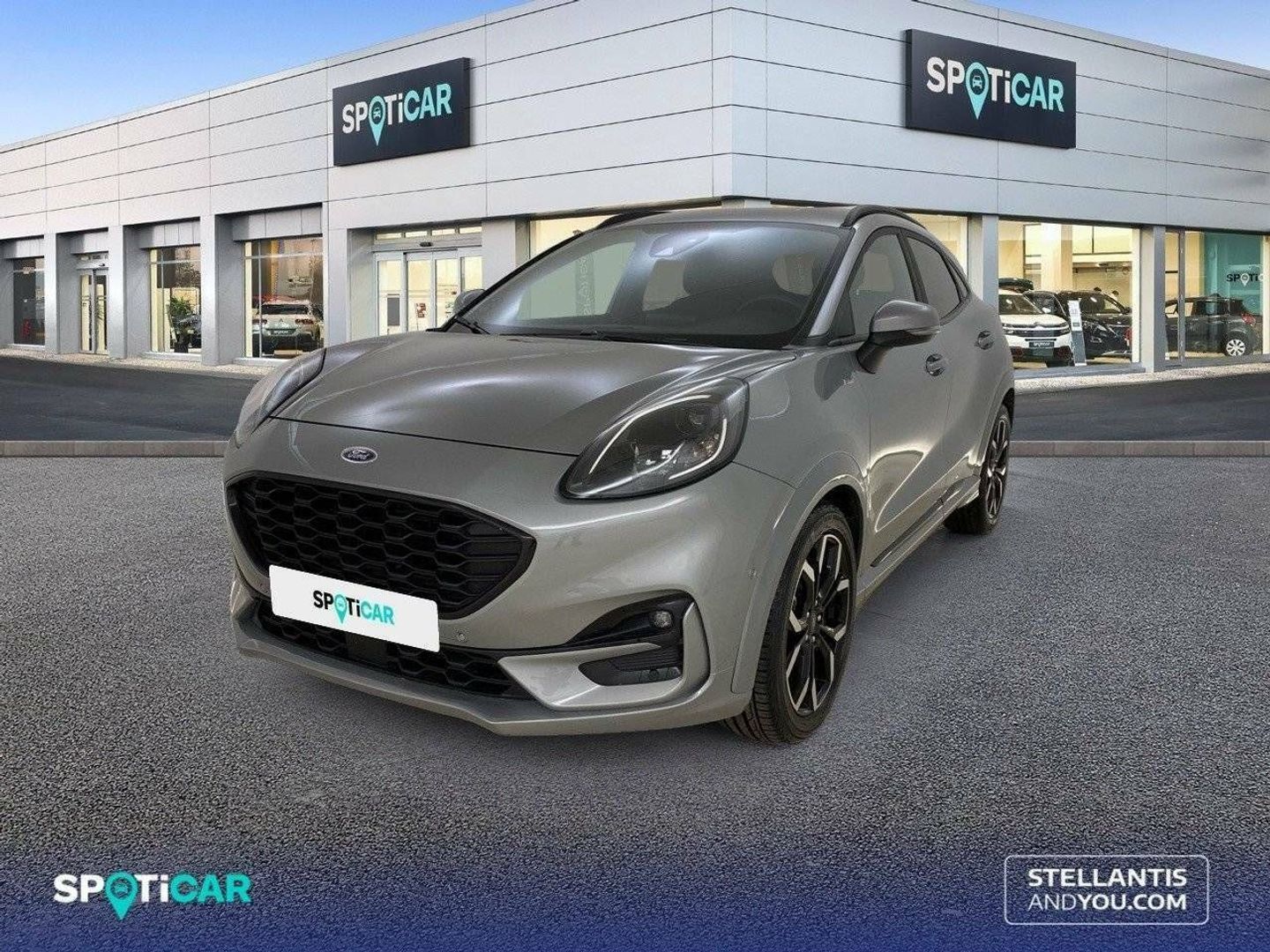 Ford Puma 1.0 EcoBoost MHEV ST-Line X 92 kW (125 CV) Gris Plata SUV