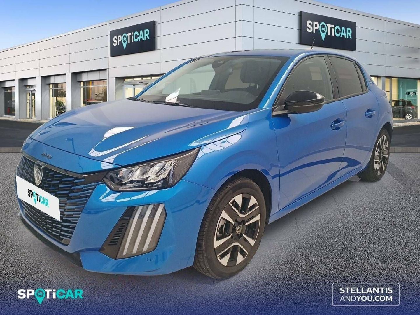 Peugeot e-208 Eléctrico Style 100 kW (136 CV) Azul Compact