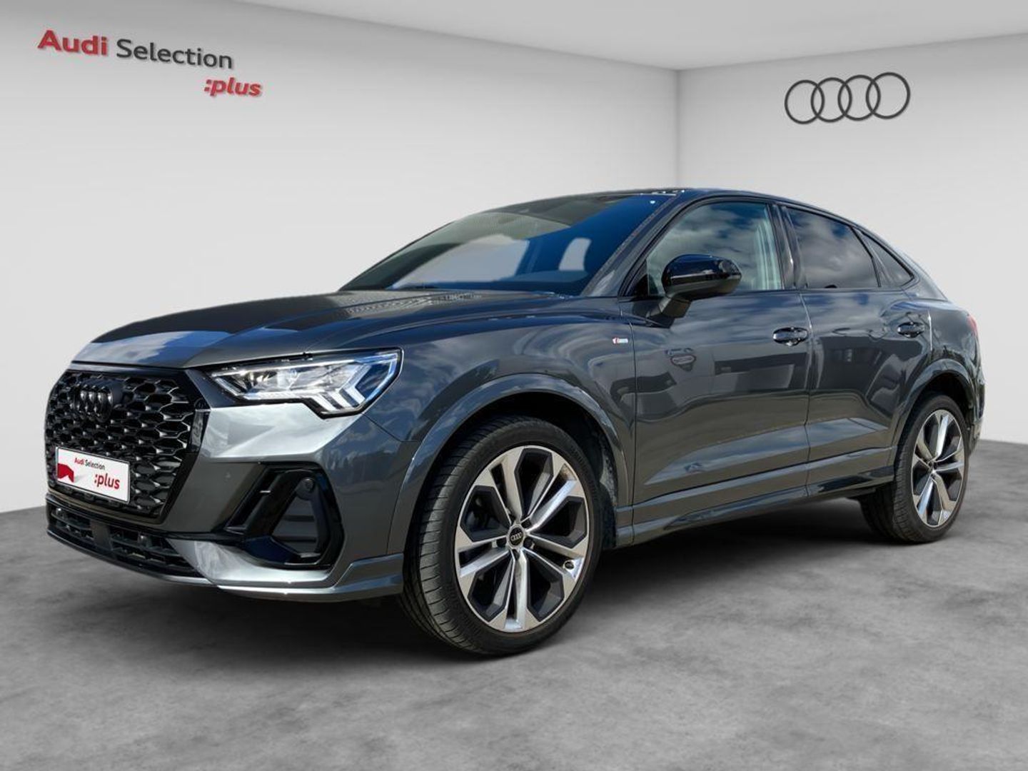 Audi Q3 Sportback Black line 35 TFSI 110 kW (150 CV) S tronic Gris SUV