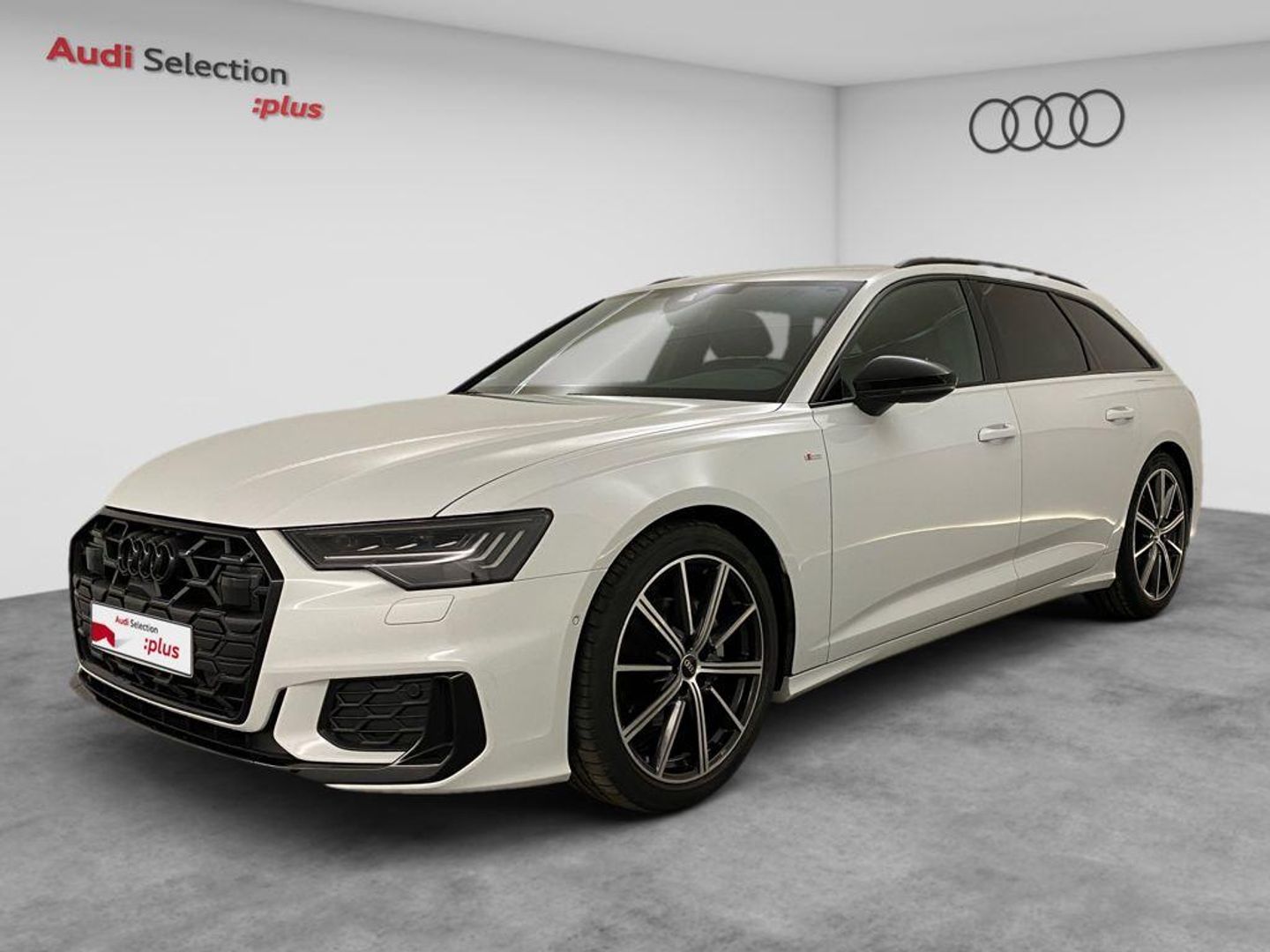 Audi A6 Avant Black line 40 TDI 150 kW (204 CV) S tronic Blanco Familiar