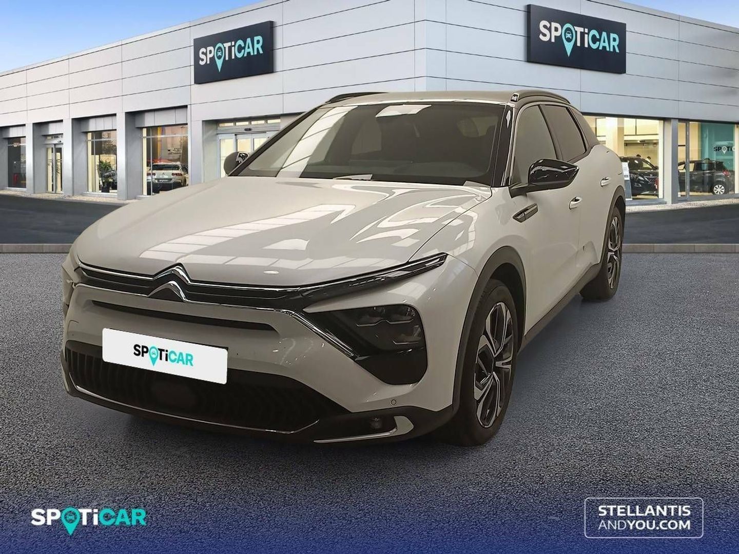Citroen C5 X Hybrid 225 Shine e-EAT8 165 kW (225 CV) Blanco Sedan