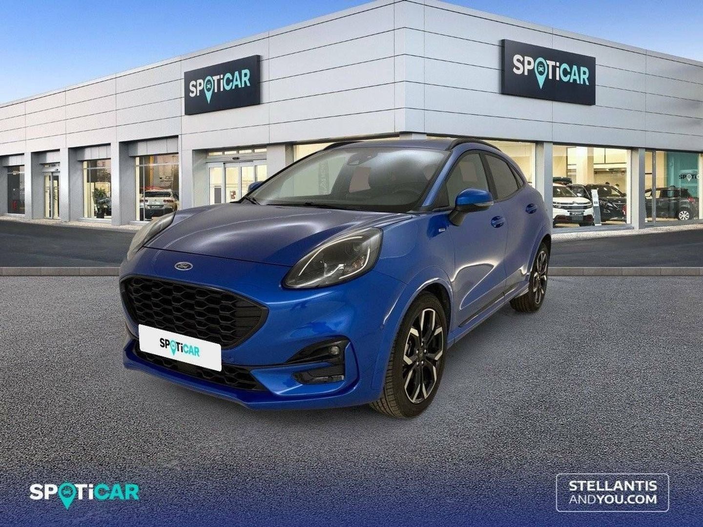 Ford Puma 1.0 EcoBoost MHEV ST-Line X 92 kW (125 CV) Azul SUV