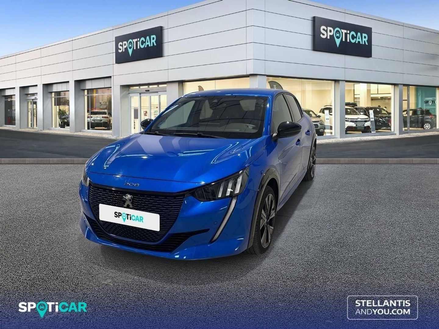 Peugeot e-208 Eléctrico GT 100 kW (136 CV) Azul Compact