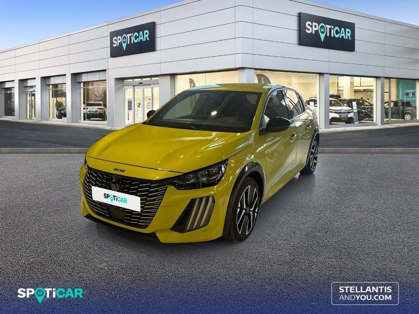 Peugeot e-208 Eléctrico GT 115 kW (156 CV) Amarillo Compact