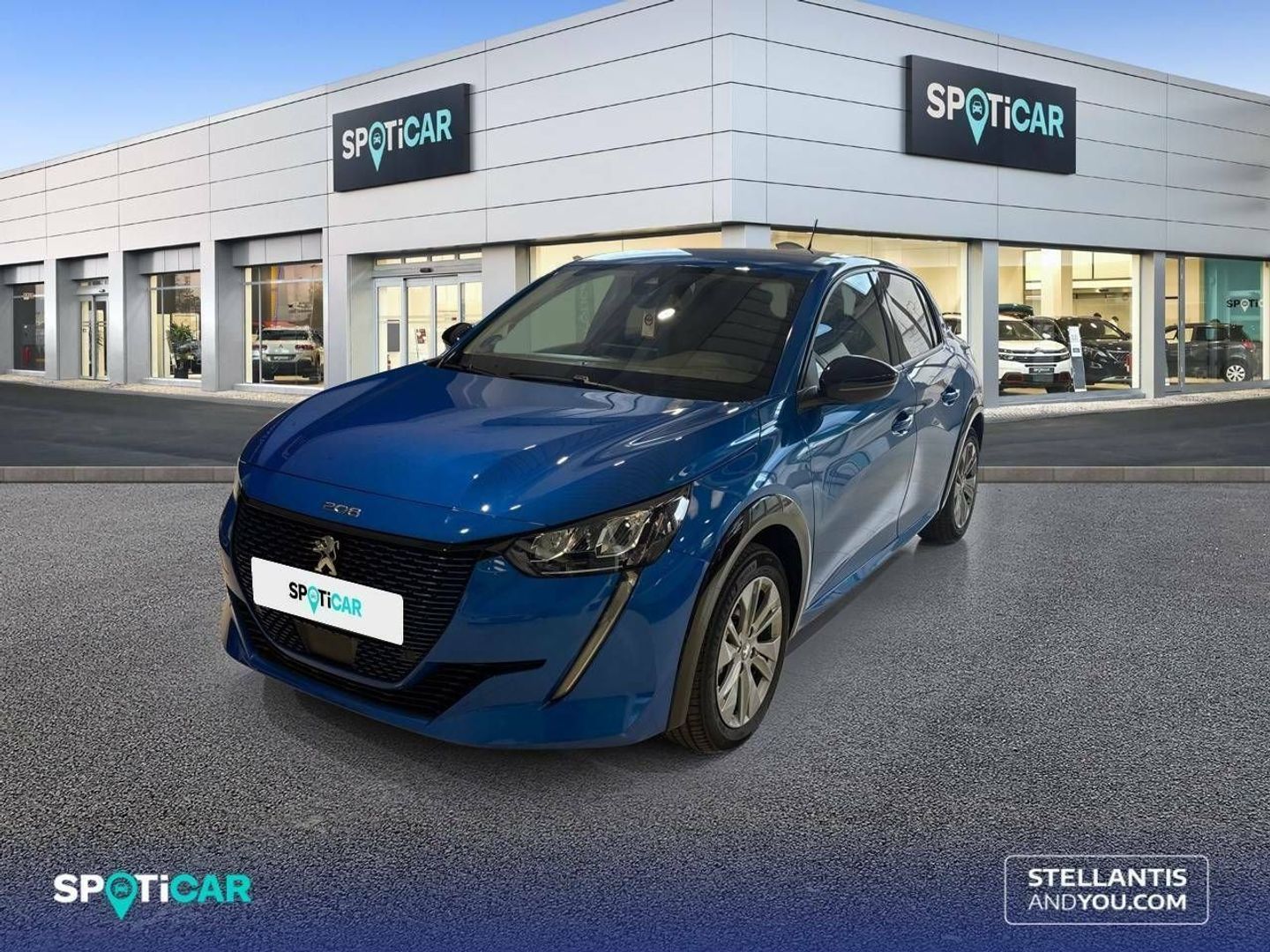Peugeot e-208 Eléctrico Allure Pack 100 kW (136 CV) Azul Compact