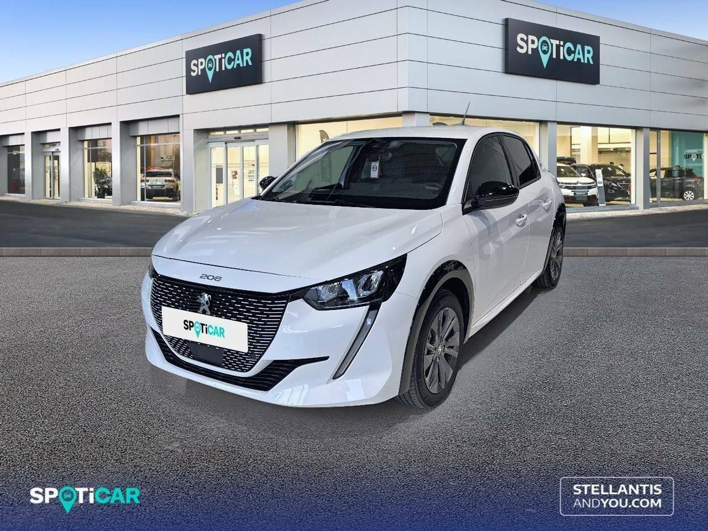 Peugeot e-208 Eléctrico Allure Pack 100 kW (136 CV) Blanco Compact
