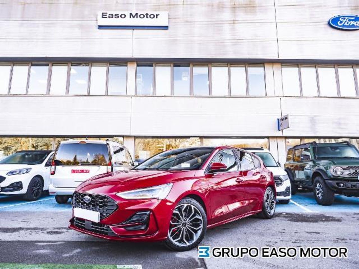Ford Focus 1.0 Ecoboost MHEV ST-Line X 92 kW (125 CV) Rojo Compact