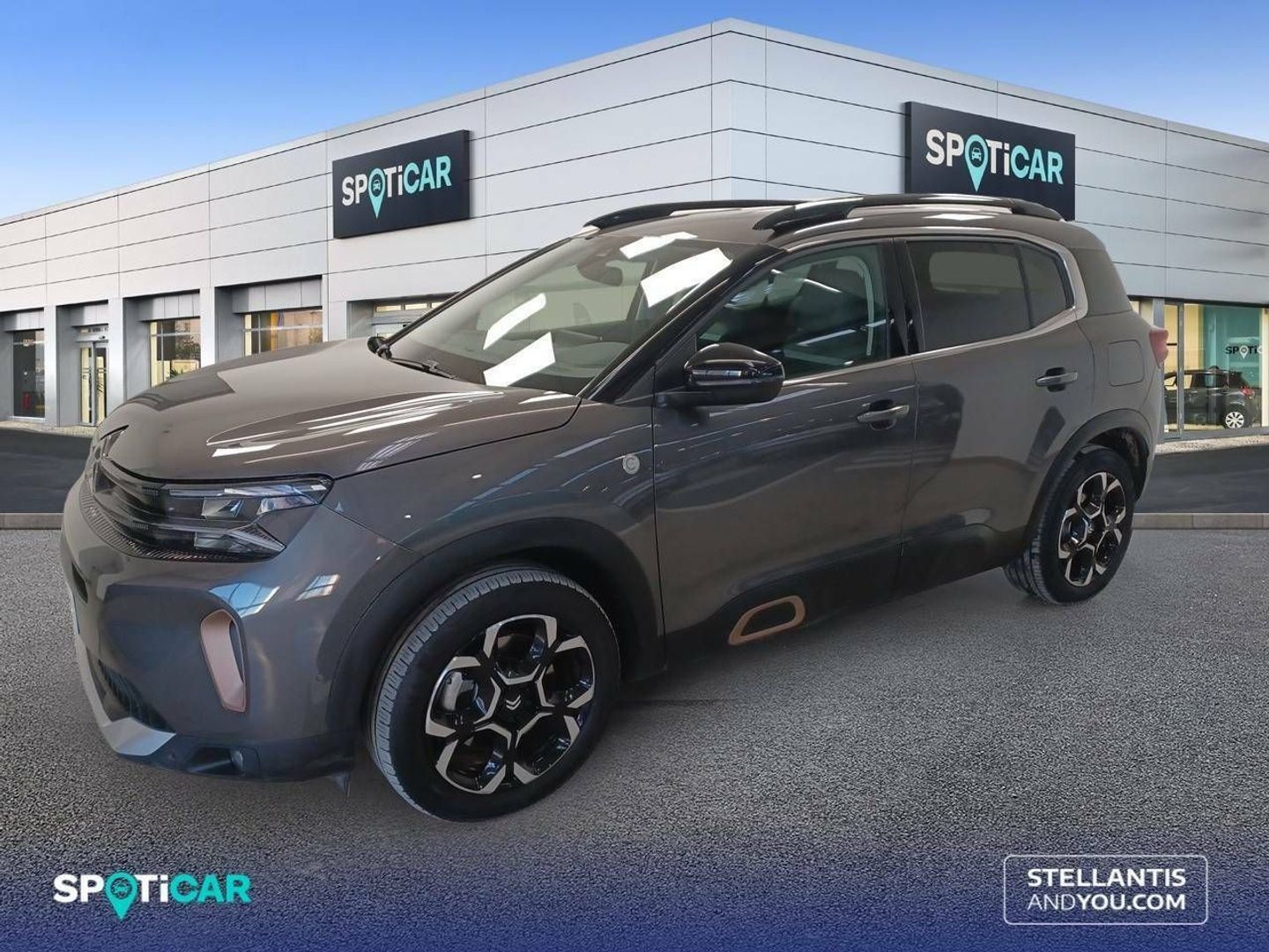 Citroen C5 Aircross Hybrid 180 C Series e-EAT8 132 kW (180 CV) Gris SUV