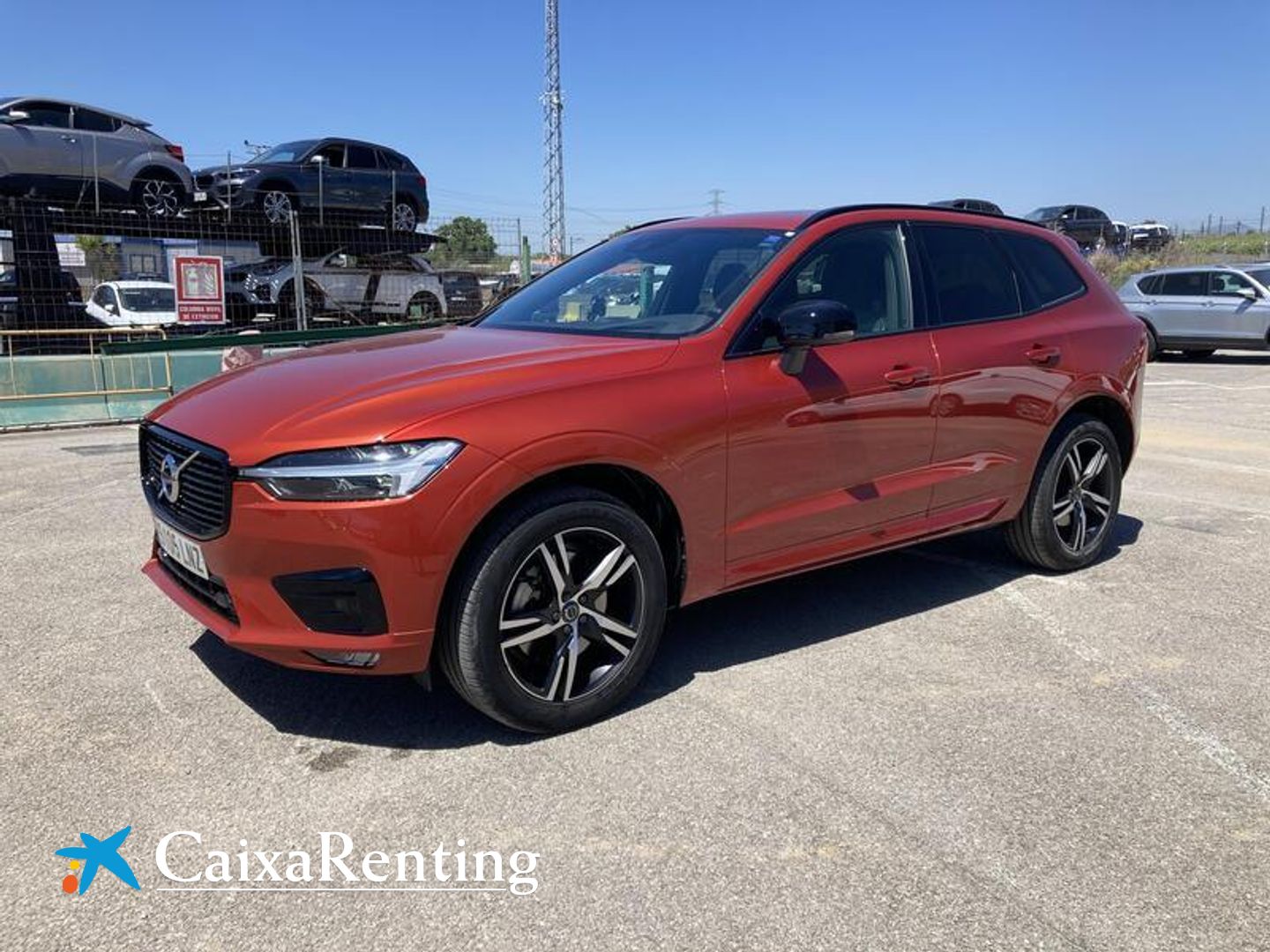 Volvo XC60 B4 D R-Design AWD Auto 145 kW (197 CV) Rojo SUV