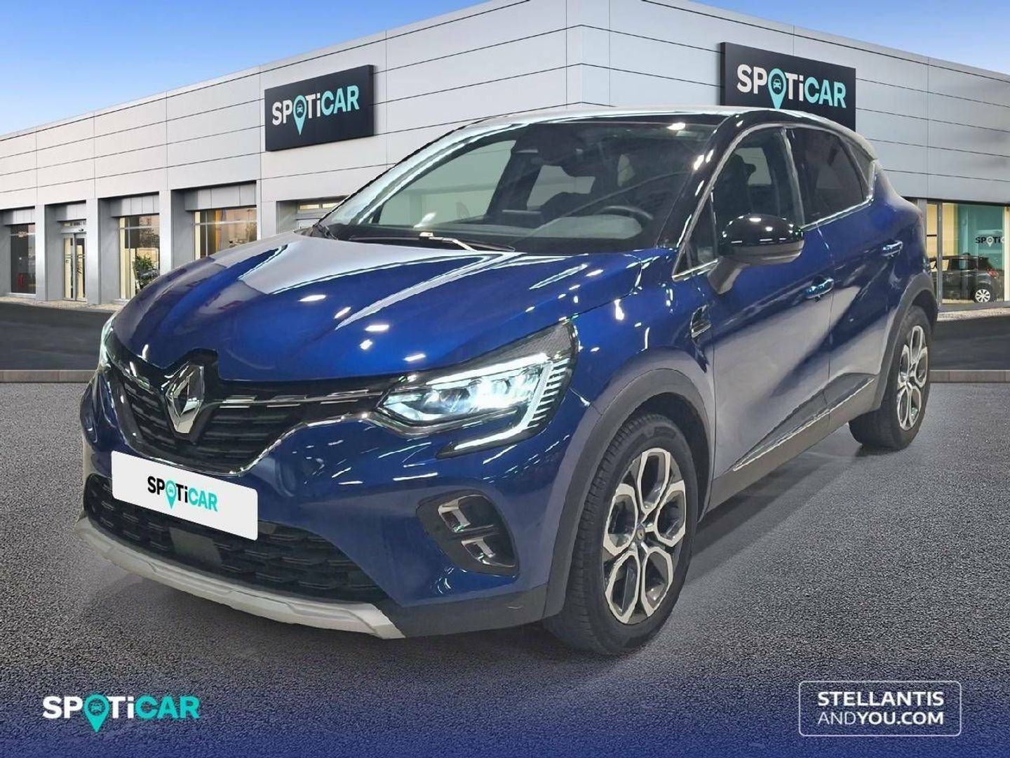 Renault Captur Zen E-TECH Híbrido enchufable 118 kW (160 CV) Azul SUV