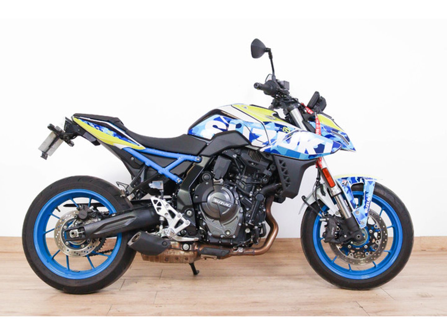 Suzuki GSX-S GSX-8S Azul Motorcycle