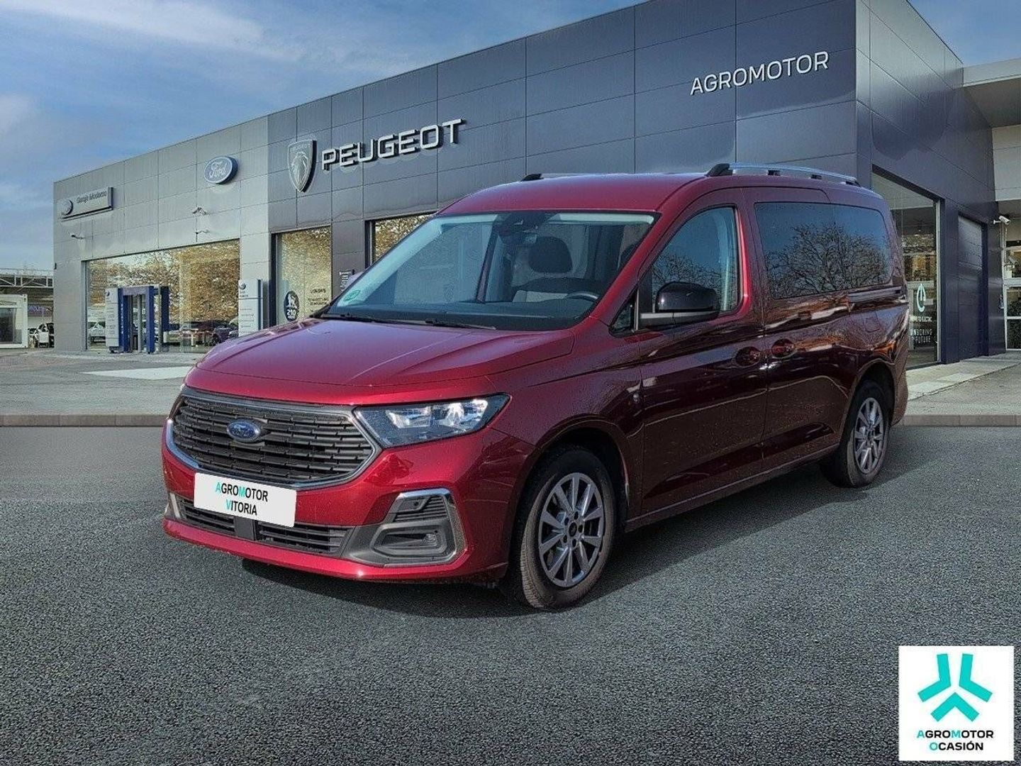 Ford Grand Tourneo Connect 2.0 Ecoblue Titanium 90 kW (122 CV) Rojo Minivan