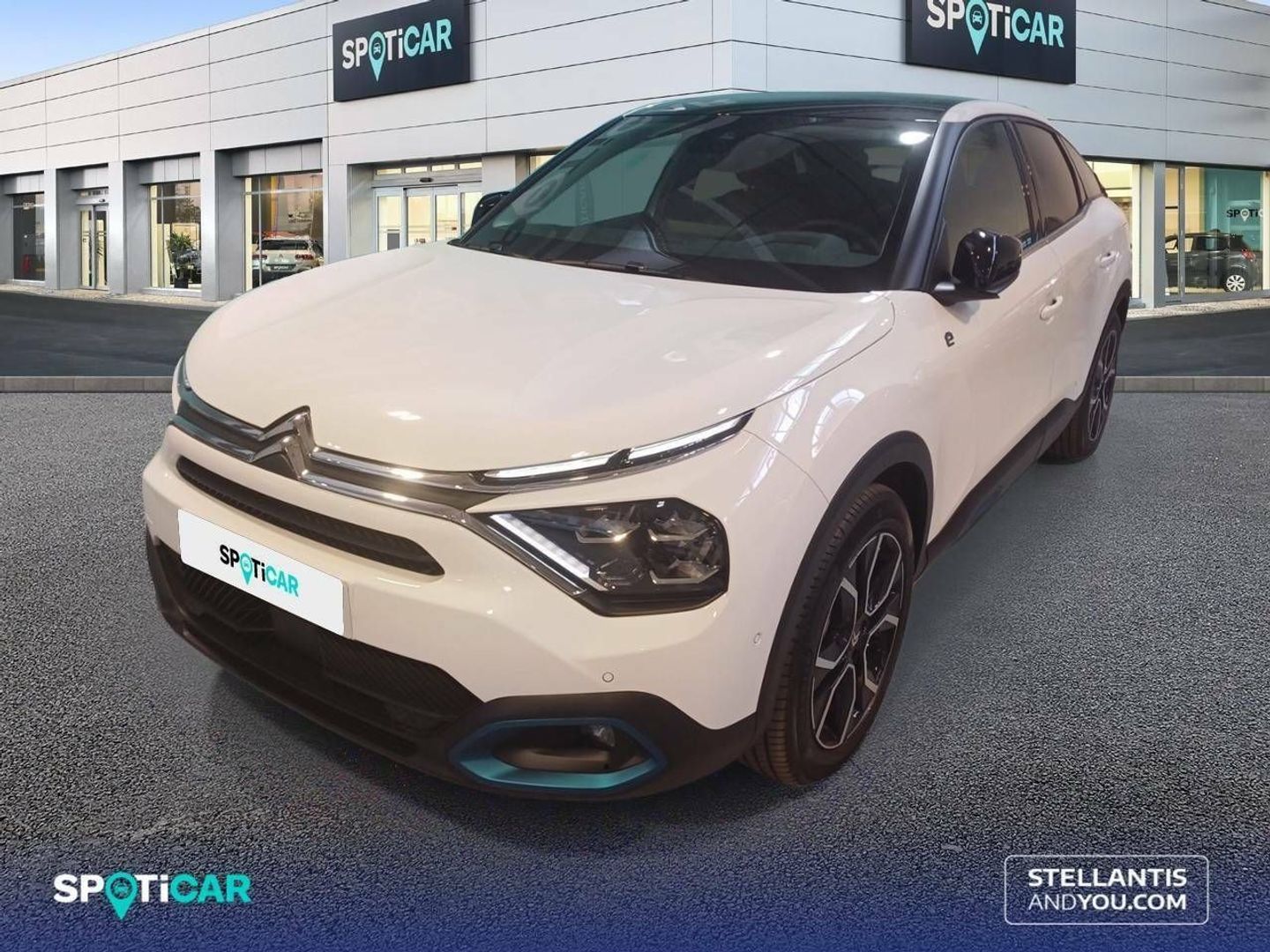 Citroen ë-C4 eléctrico 50kWh Shine 100 kW (136 CV) Blanco SUV