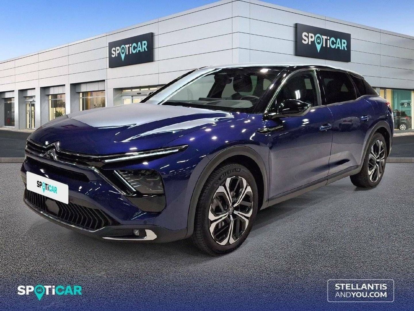 Citroen C5 X Hybrid 225 Shine e-EAT8 165 kW (225 CV) Azul Sedan