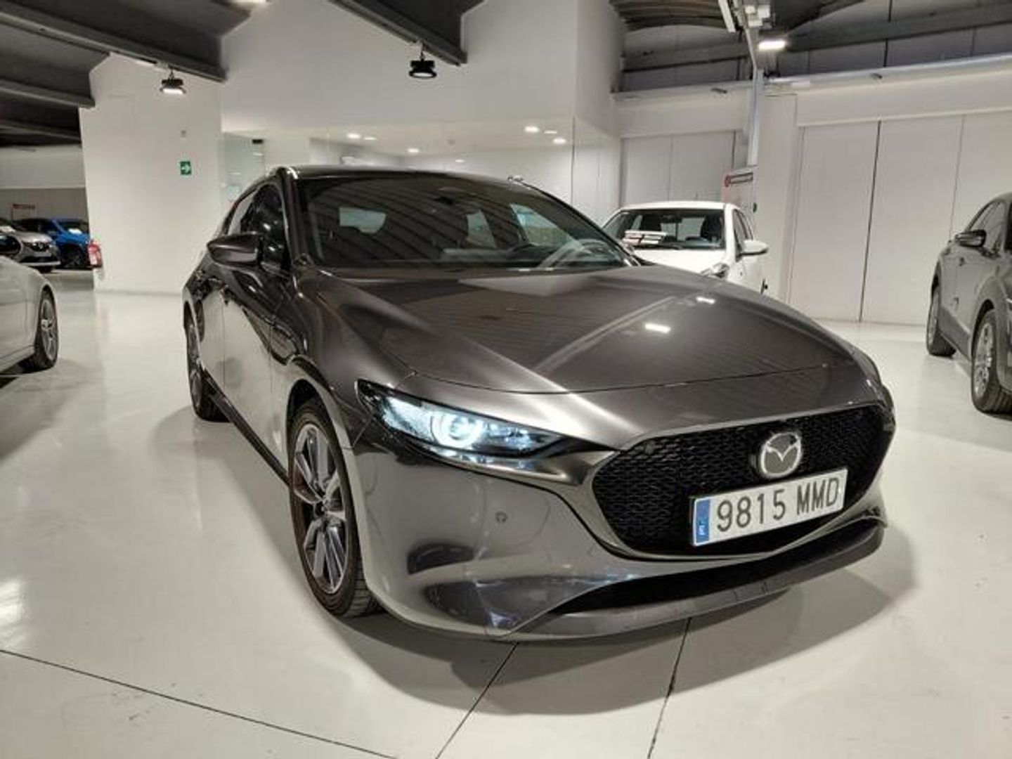 Mazda Mazda 3 2.0 e-SKYACTIV-G Exclusive-Line 89 kW (122 CV) Gris Compact
