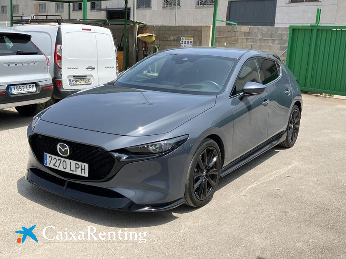Mazda Mazda 3 2.0 Skyactiv-X Zenith Safety Black 137 kW (186 CV) Gris Compact
