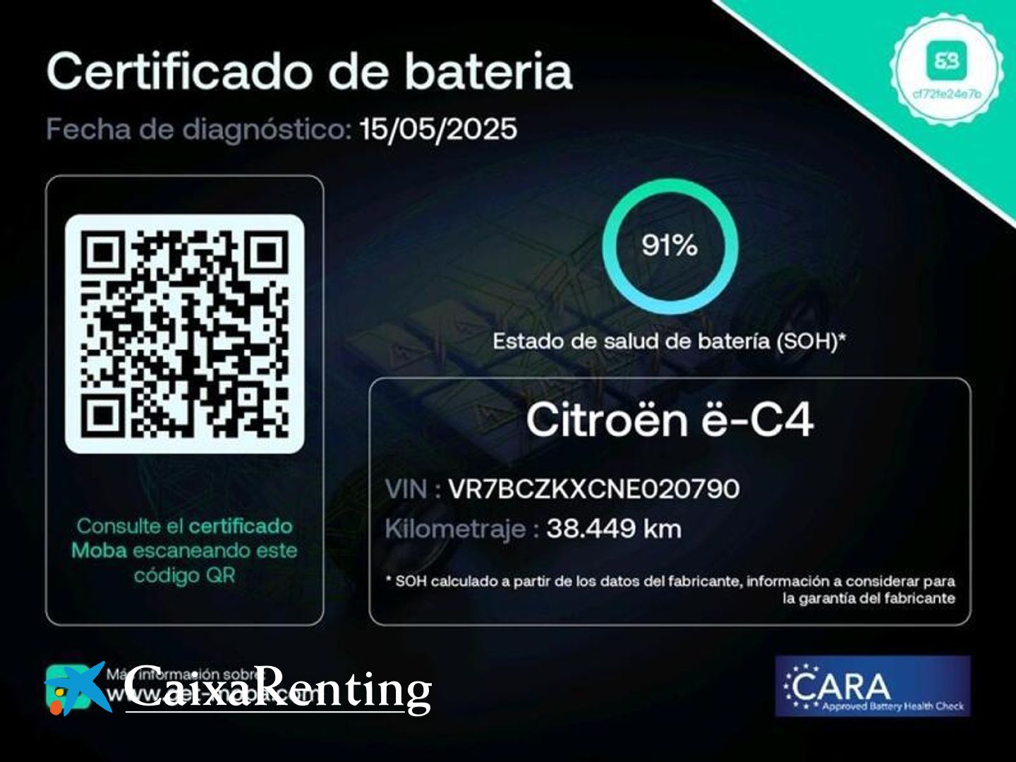 Citroen ë-C4 eléctrico 50kWh Shine 100 kW (136 CV)