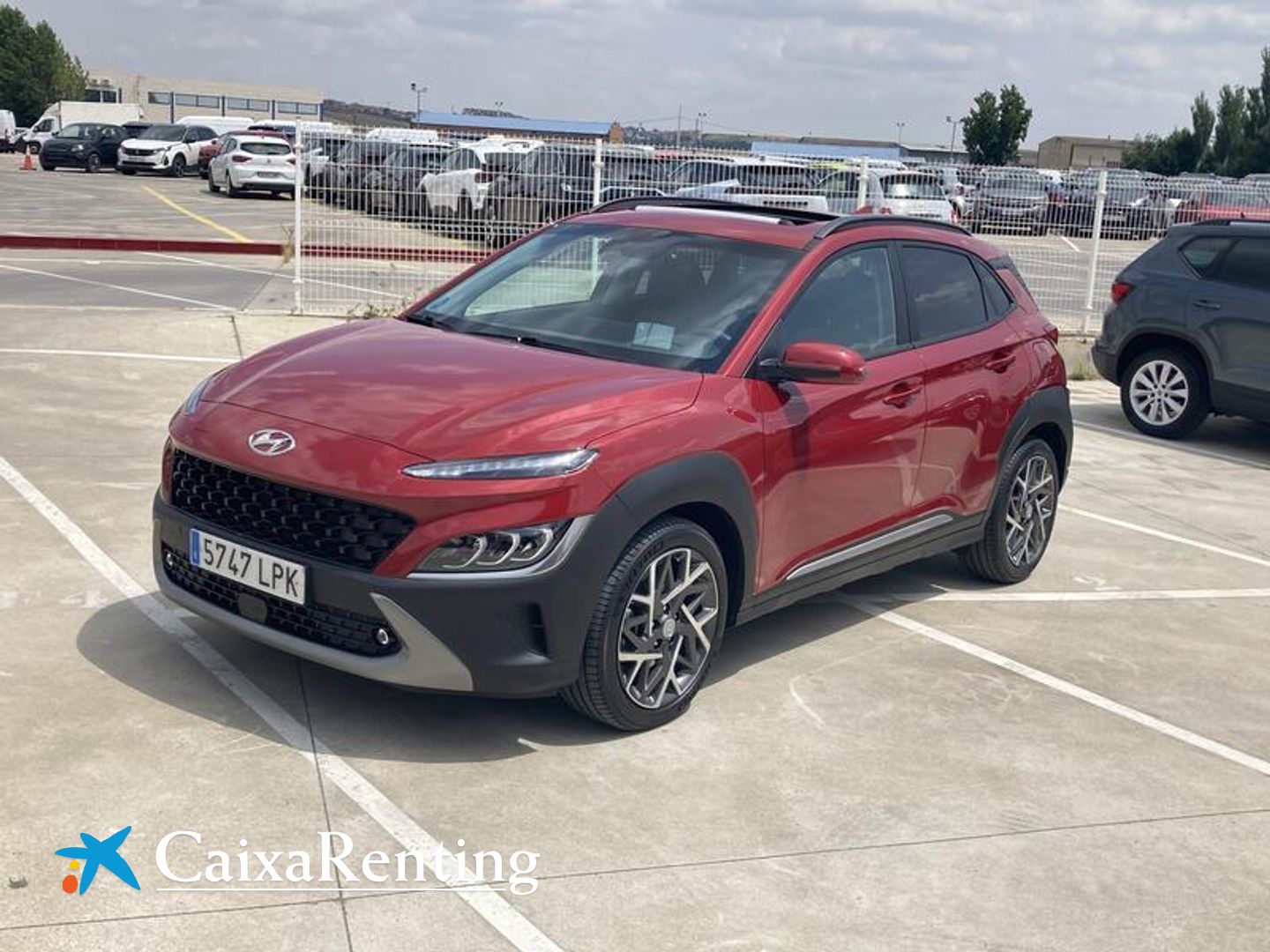 Hyundai Kona 1.6 GDI HEV Style Sky DCT 104 kW (141 CV) Rojo SUV