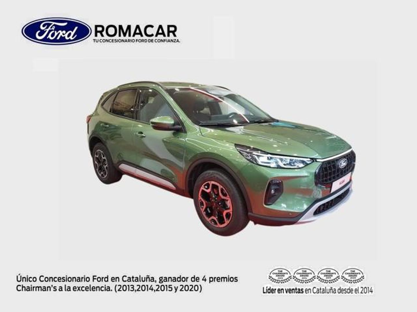 Ford Kuga 2.5 Duratec FHEV Active Auto 132 kW (180 CV) Verde SUV
