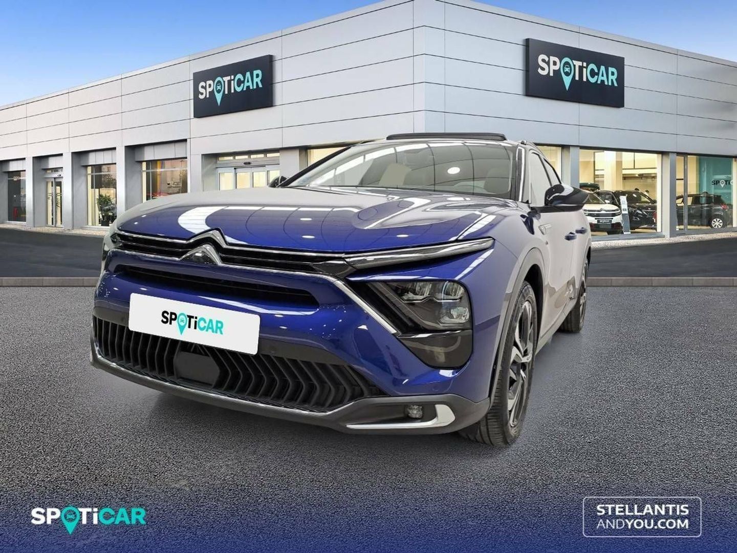 Citroen C5 X Hybrid 225 Shine e-EAT8 165 kW (225 CV) Azul Sedan